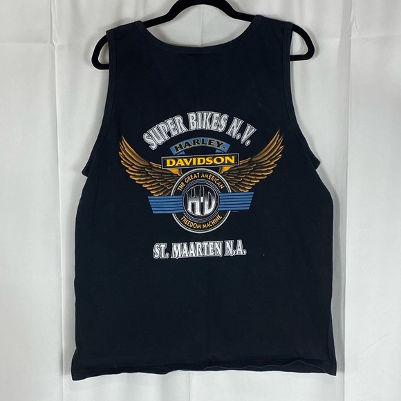 HarleyDavidson Shirts Vintage Mens Harleydavidson Tank Top Poshmark